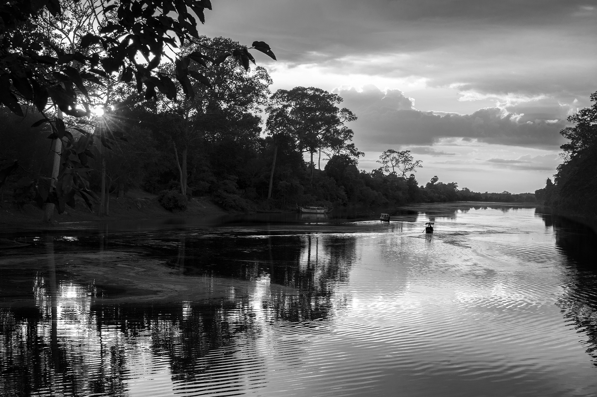 Paisaje con río en Cambodia