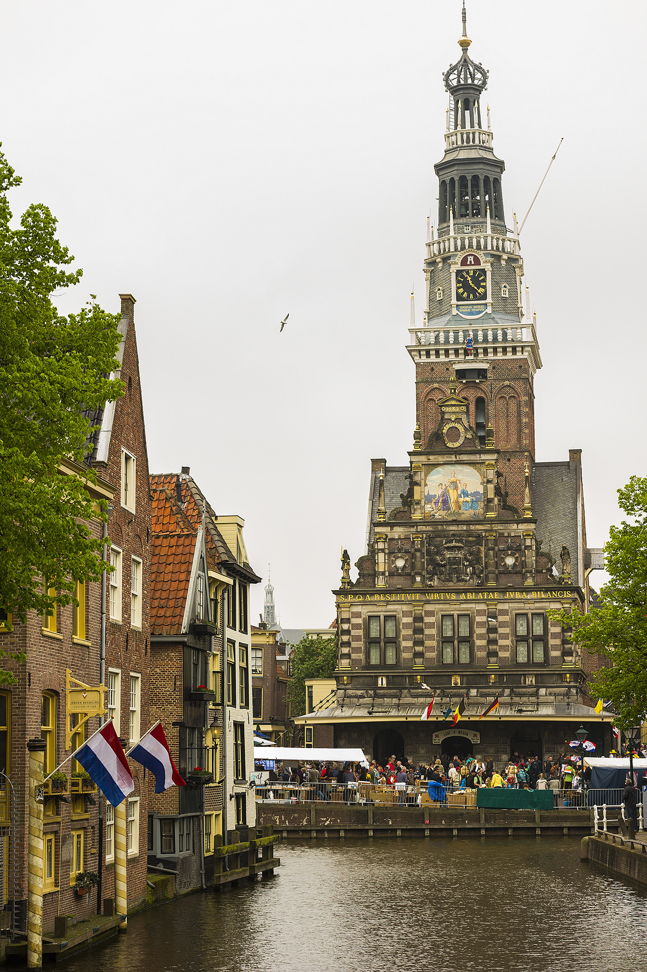Vista general de Alkmaar. 